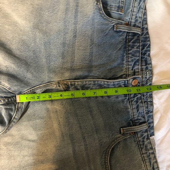 Gap Vintage High Rise Jeans size 16/33 - Picture 6 of 9